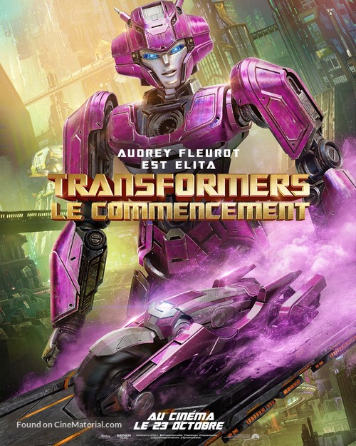 Transformers One - French Movie Poster