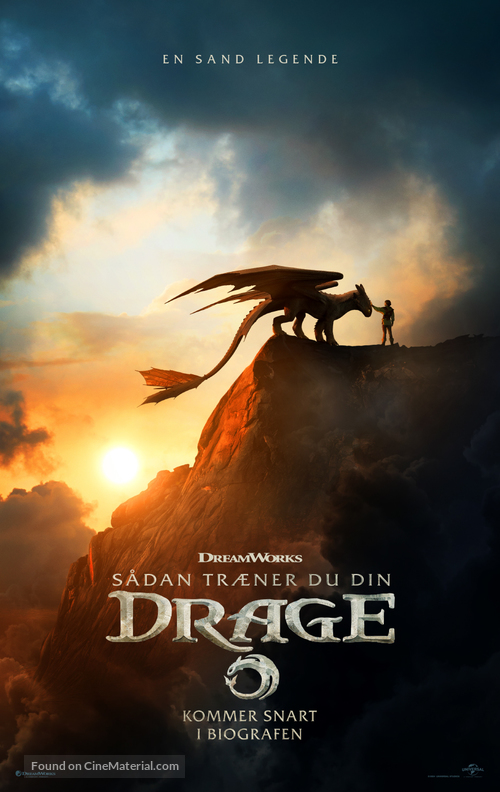 How to Train Your Dragon - Danish Movie Poster