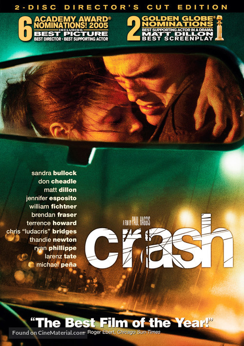 Crash - DVD movie cover