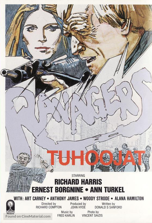 Ravagers - Finnish VHS movie cover