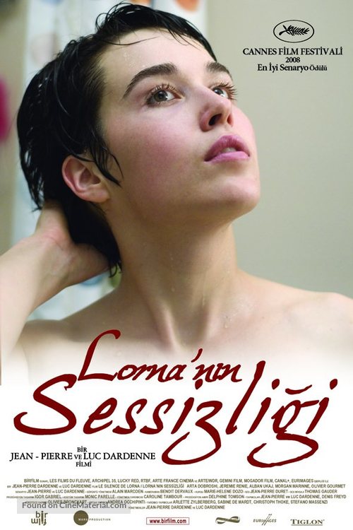 Le silence de Lorna - Turkish Movie Poster