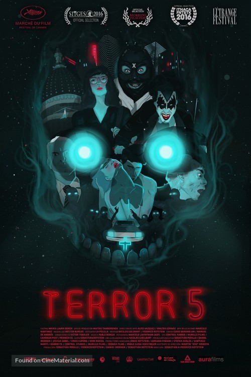 Terror 5 - Argentinian Movie Poster