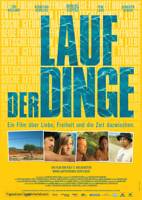 Lauf der Dinge - German poster