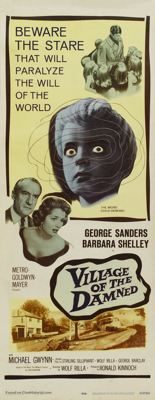 Village of the Damned - Theatrical movie poster
