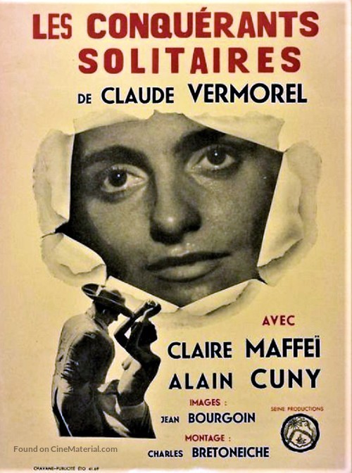 Les conqu&eacute;rants solitaires - French Movie Poster