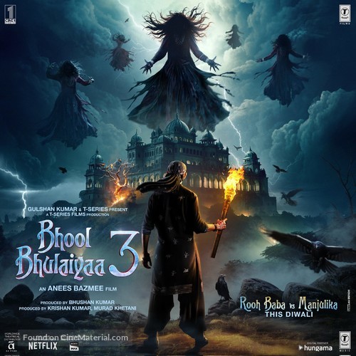 Bhool Bhulaiyaa 3 - Indian Movie Poster