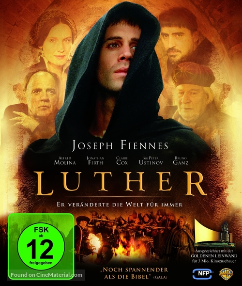 Luther - German Blu-Ray movie cover