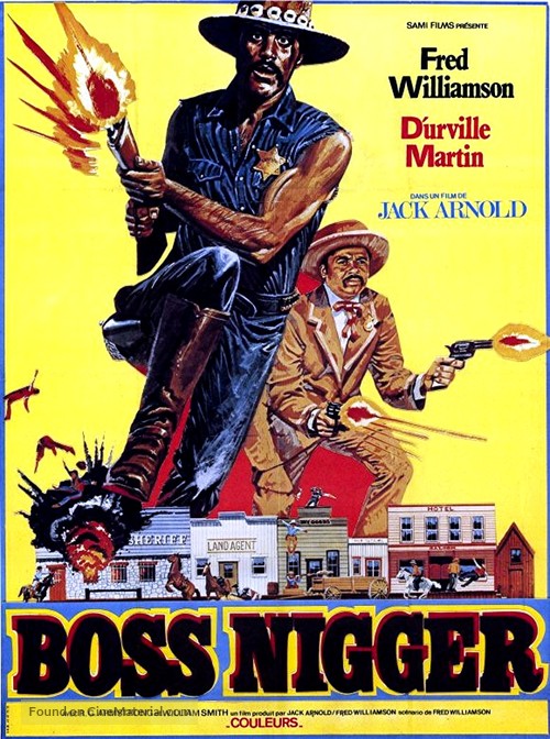 Boss Nigger - French Movie Poster