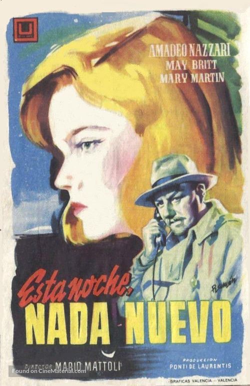 L&#039;ultimo amante - Spanish Movie Poster