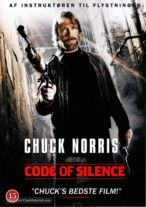 Code Of Silence - Danish DVD movie cover