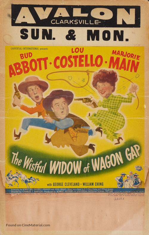 The Wistful Widow of Wagon Gap - Movie Poster