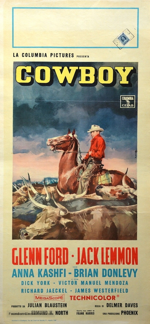 Cowboy - Italian Movie Poster