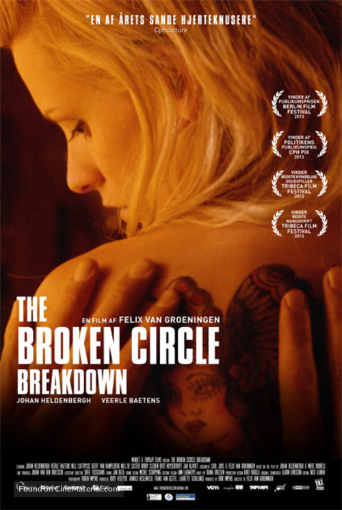 The Broken Circle Breakdown - Danish Movie Poster