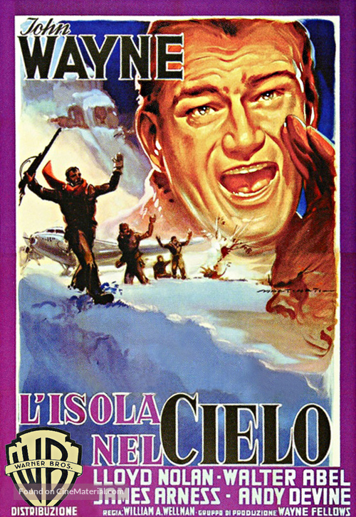 Island in the Sky - Italian Movie Poster