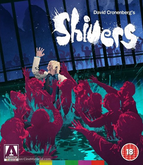 Shivers - British Blu-Ray movie cover