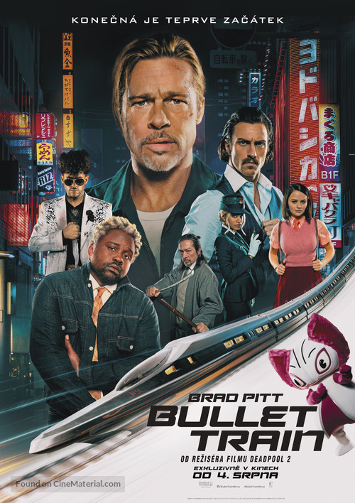 Bullet Train - Czech Movie Poster