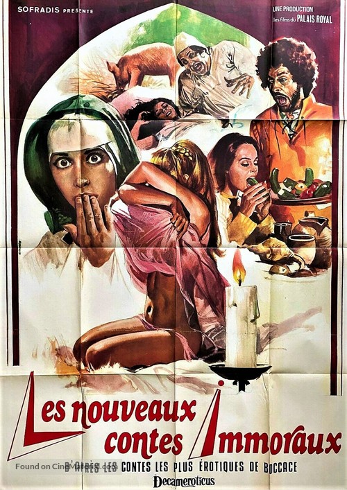 Decameroticus - French Movie Poster