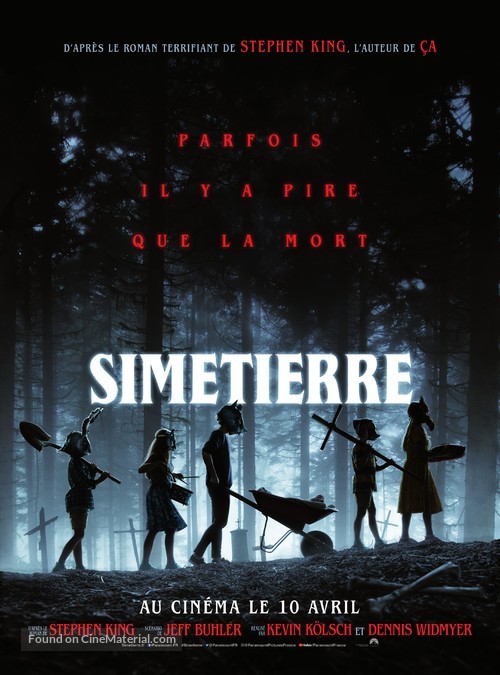 Pet Sematary - French Movie Poster