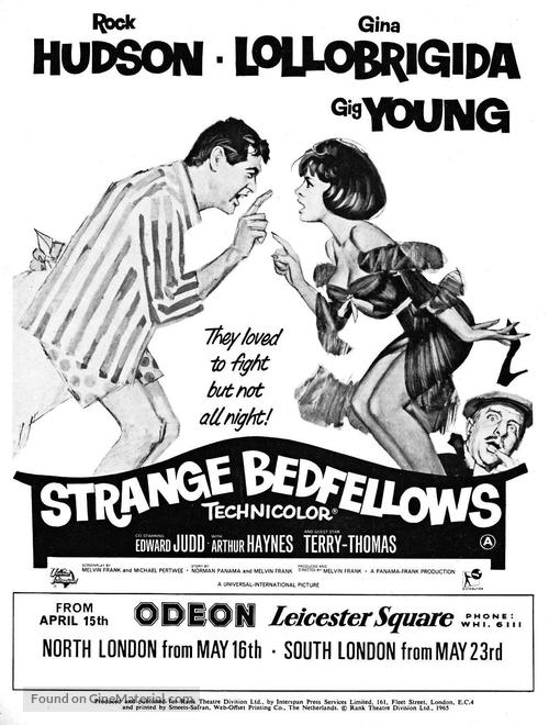 Strange Bedfellows - British Movie Poster