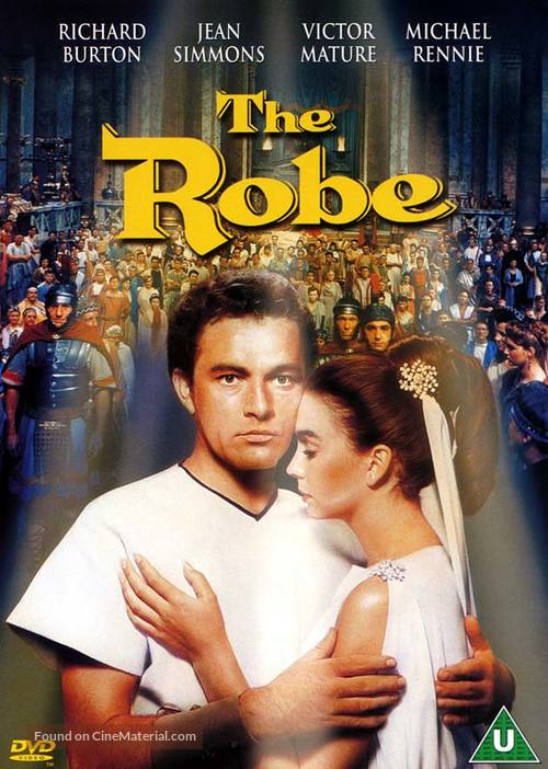 The Robe - Danish DVD movie cover