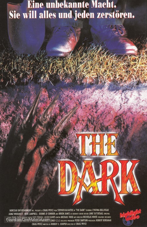 The Dark - German Movie Poster