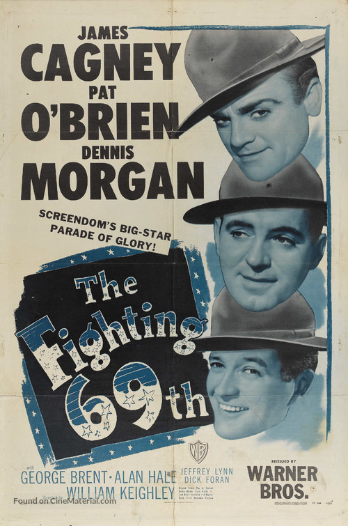 The Fighting 69th - Re-release movie poster