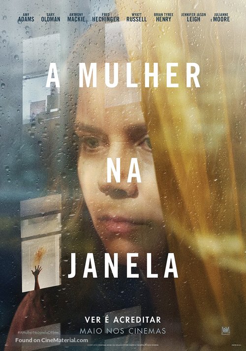 The Woman in the Window - Brazilian Movie Poster