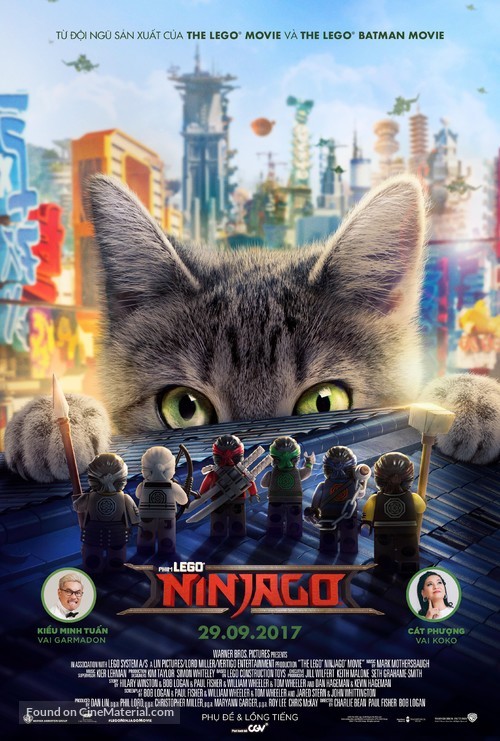 The Lego Ninjago Movie - Vietnamese Movie Poster