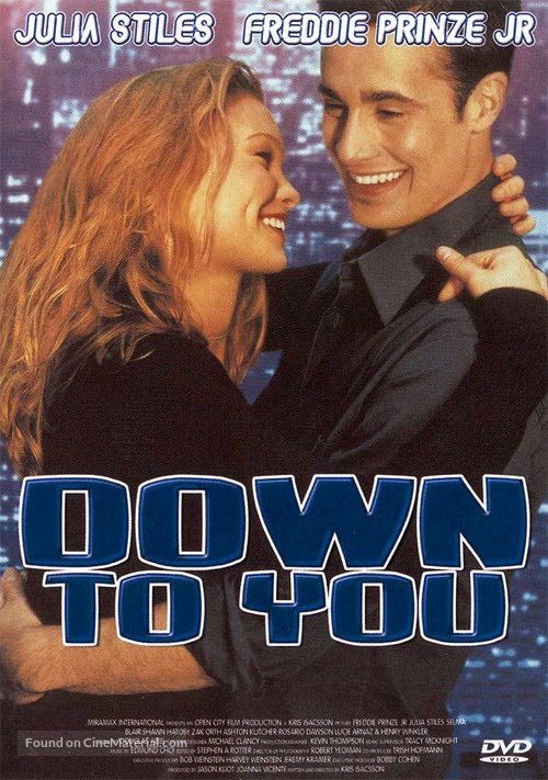 Down To You - French poster