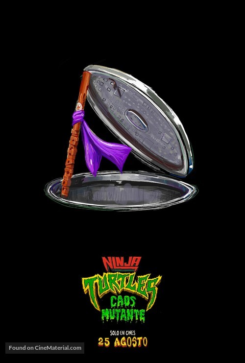 Teenage Mutant Ninja Turtles: Mutant Mayhem - Spanish Movie Poster