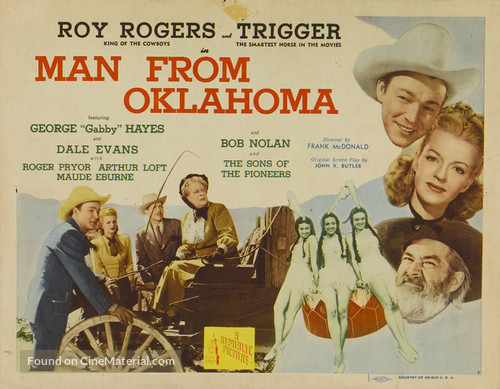 Man from Oklahoma - Movie Poster