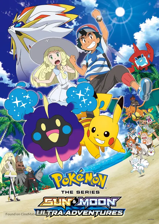 Pokemon Sun Moon Ultra Adventures 2019 Movie Poster