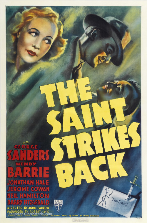 The Saint Strikes Back - Movie Poster