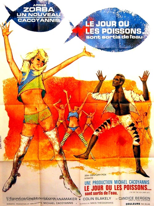 The Day the Fish Came Out - French Movie Poster