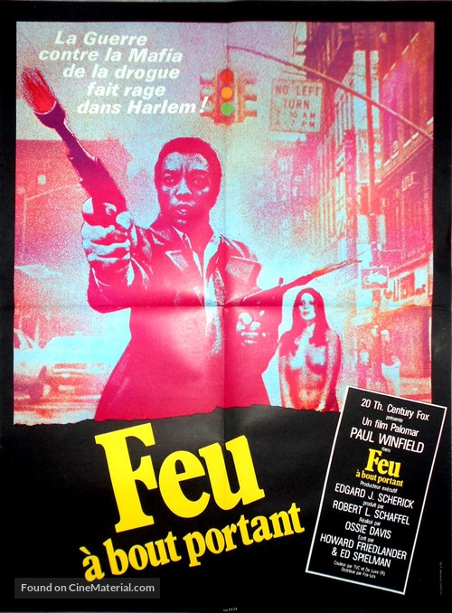 Gordon&#039;s War - French Movie Poster