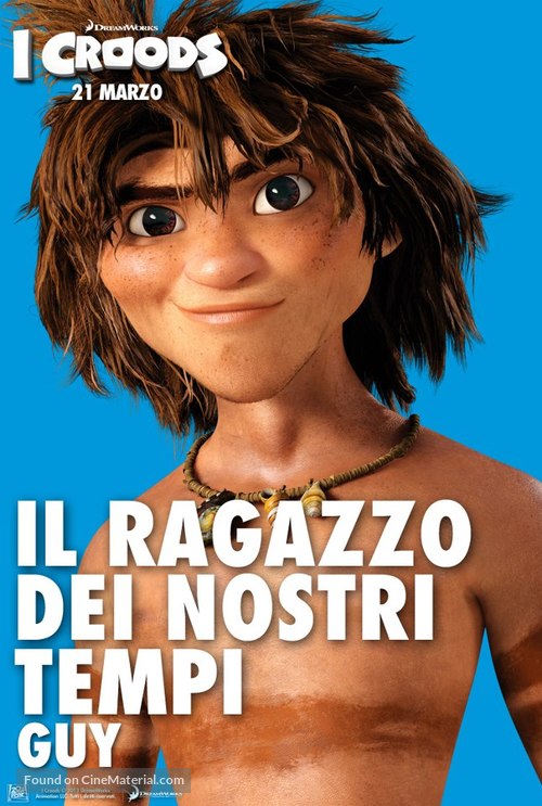 The Croods - Italian Movie Poster