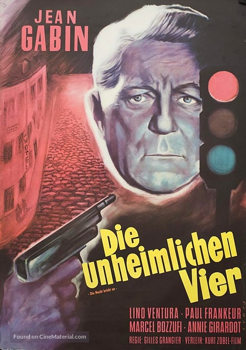 Rouge est mis, Le - German Movie Poster