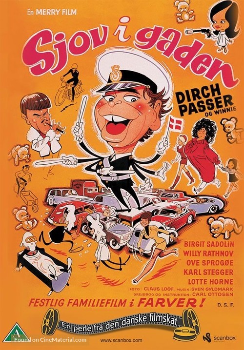 Sjov i gaden - Danish DVD movie cover