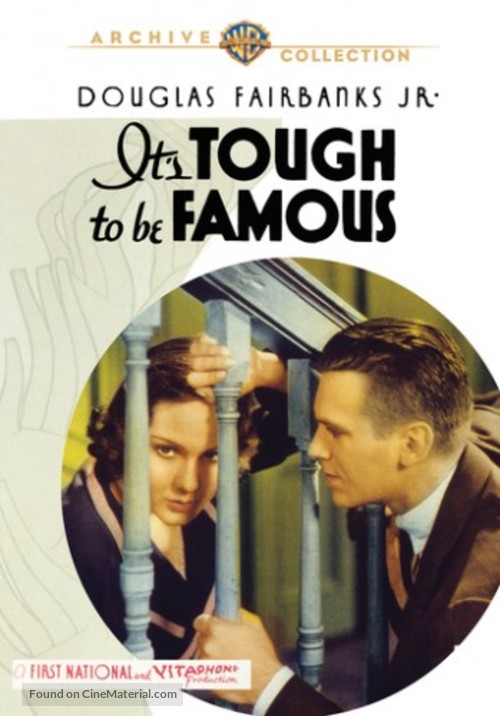 It&#039;s Tough to Be Famous - DVD movie cover