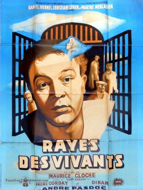 Ray&eacute;s des vivants - French Movie Poster