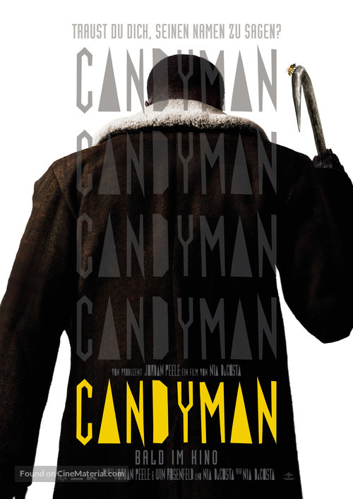 Candyman - German Movie Poster