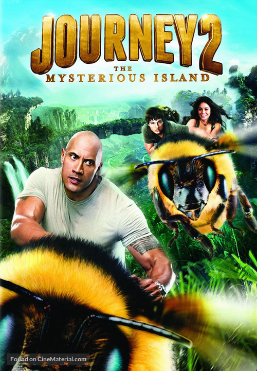 Journey 2: The Mysterious Island - DVD movie cover