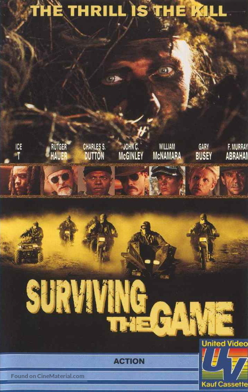 Surviving The Game - German Movie Cover