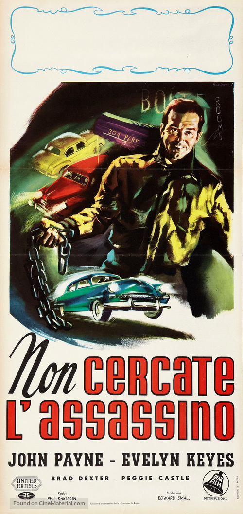 99 River Street - Italian Movie Poster