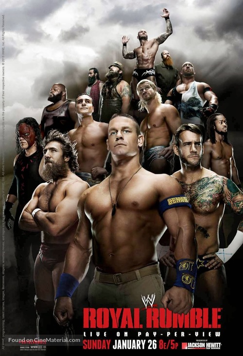 WWE Royal Rumble - Movie Poster