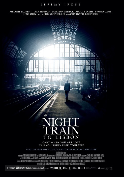 Night Train to Lisbon - Swiss Movie Poster