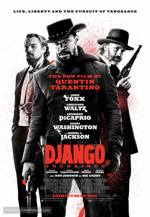 Django Unchained - Canadian Movie Poster