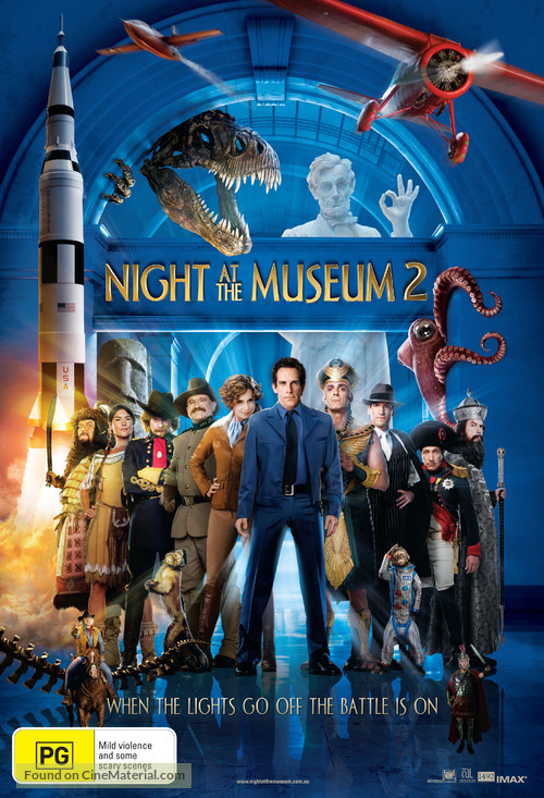 Night at the Museum: Battle of the Smithsonian - Australian Movie Poster