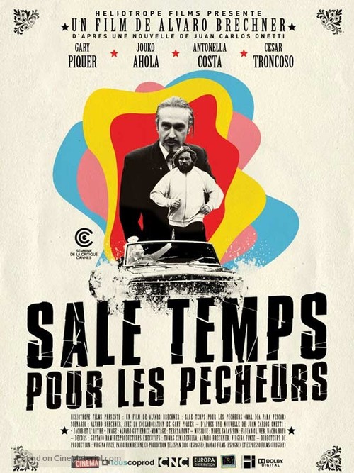 Mal d&iacute;a para pescar - French Movie Poster