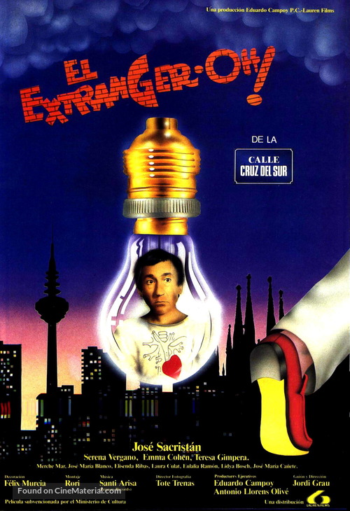 Extranger-oh! de la calle Cruz del Sur, El - Spanish poster
